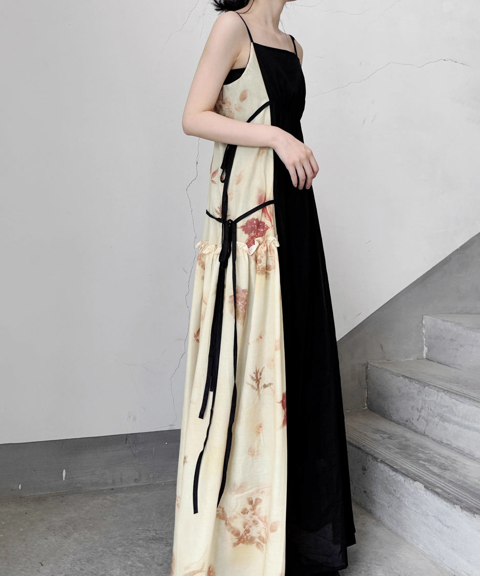 Layered Botanical Dress