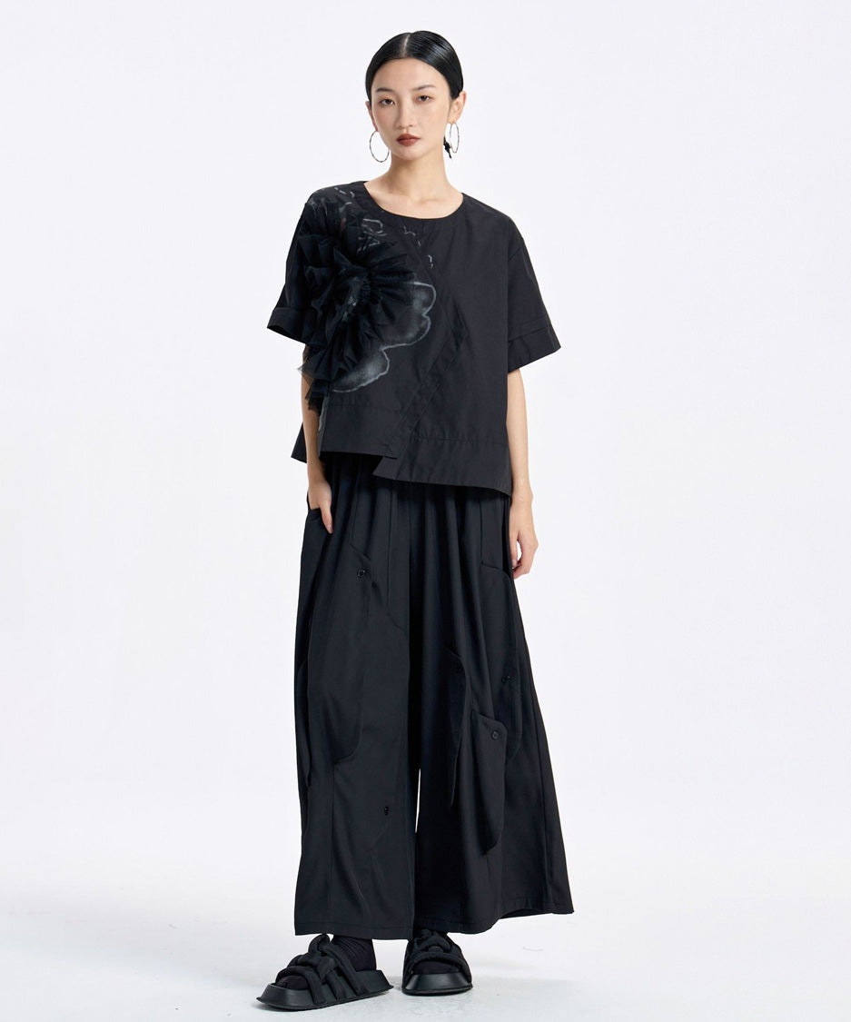 Ruffle Bloom Top