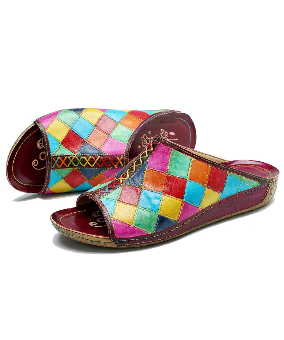 Color Block Sandals