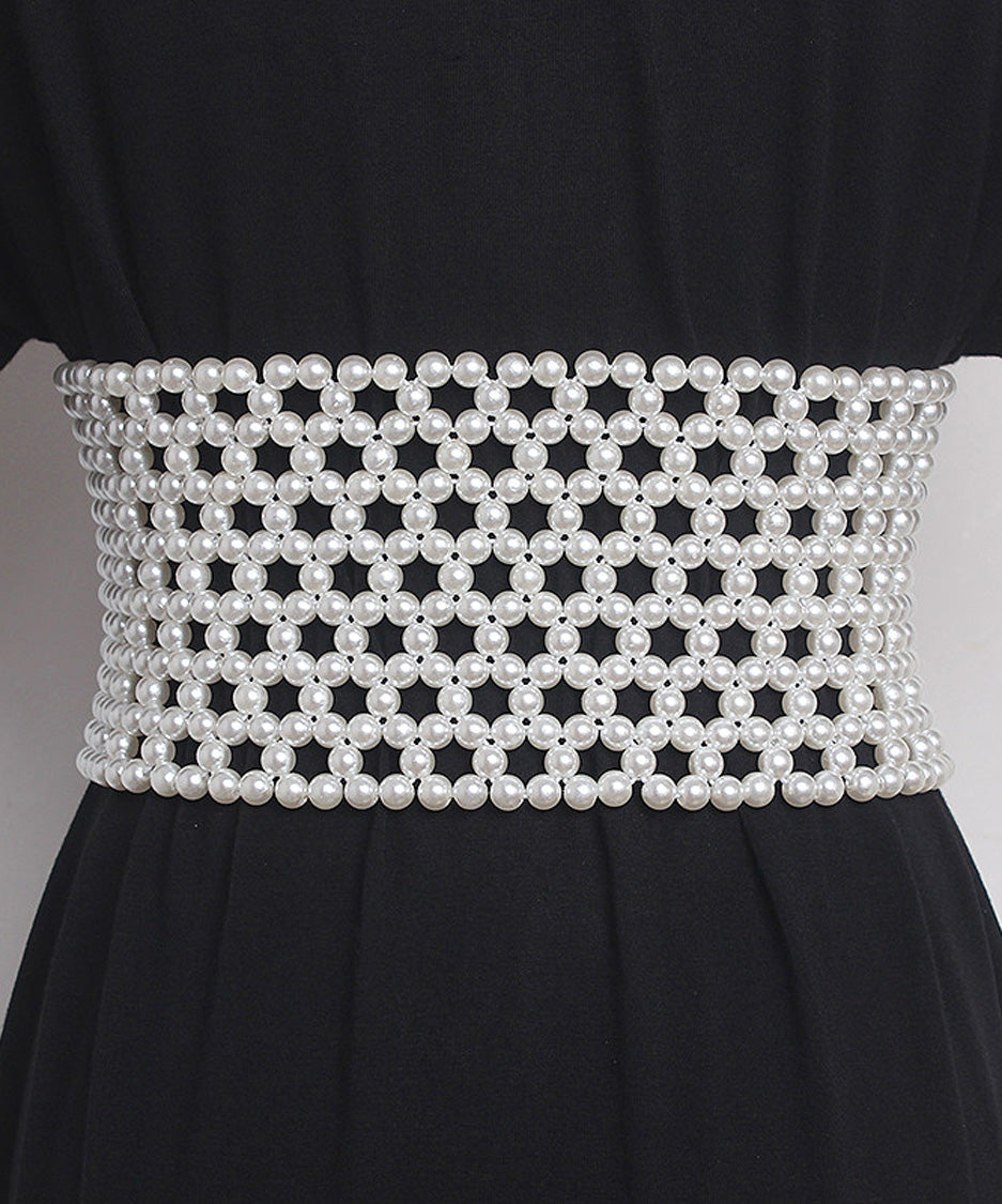 Lattice Pearl Belt