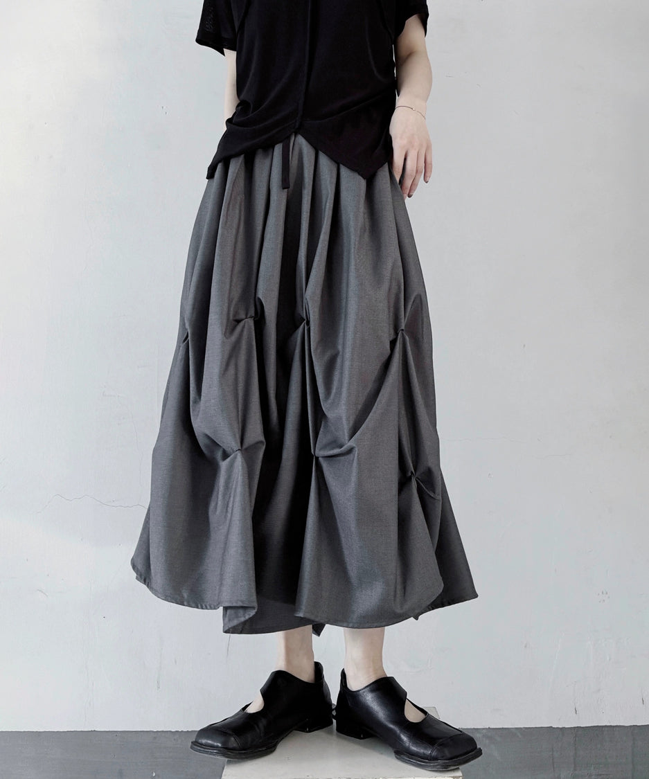 Layered Gather Skirt