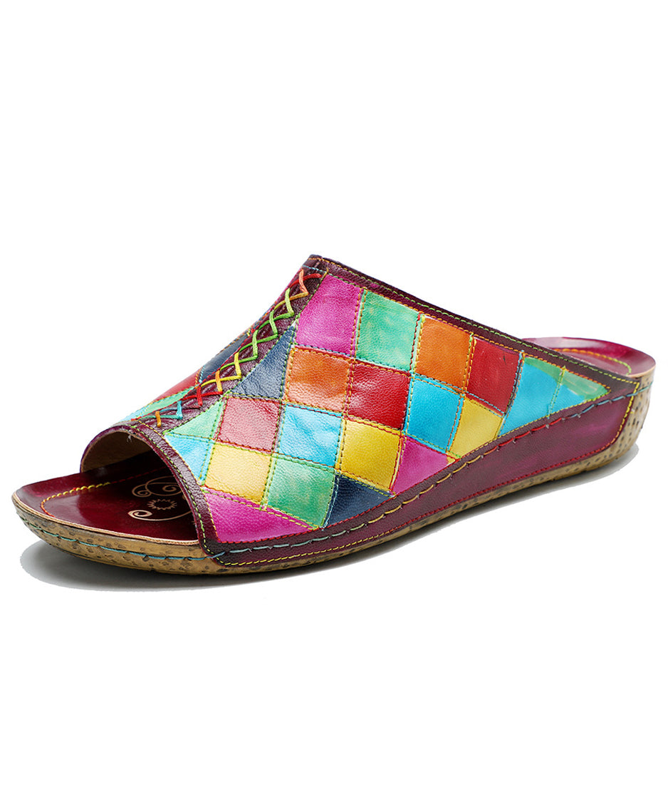 Color Block Sandals