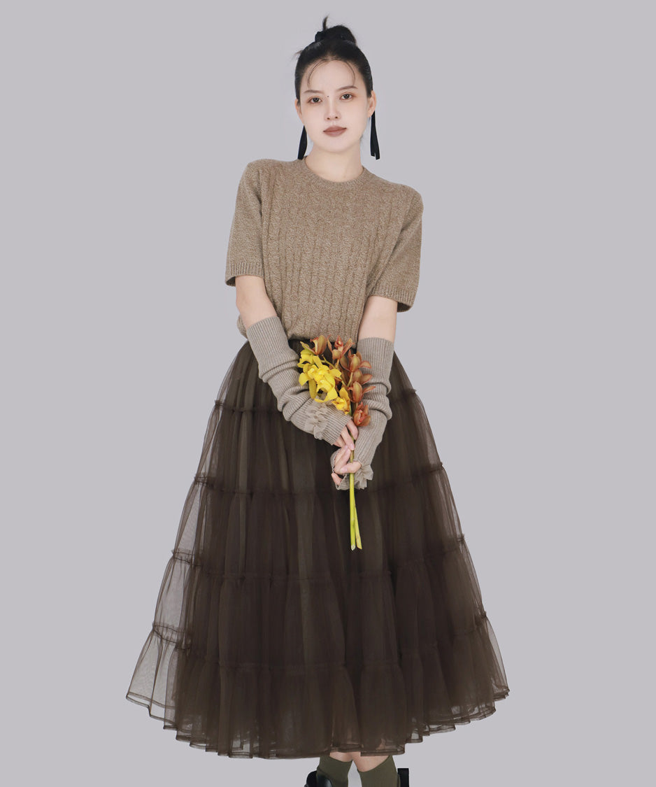 Avelisse Ruffle Gloves