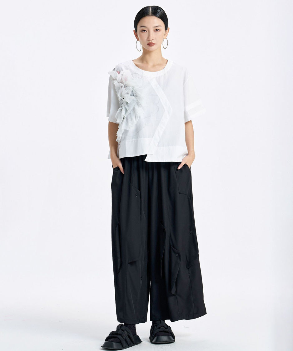 Ruffle Bloom Top