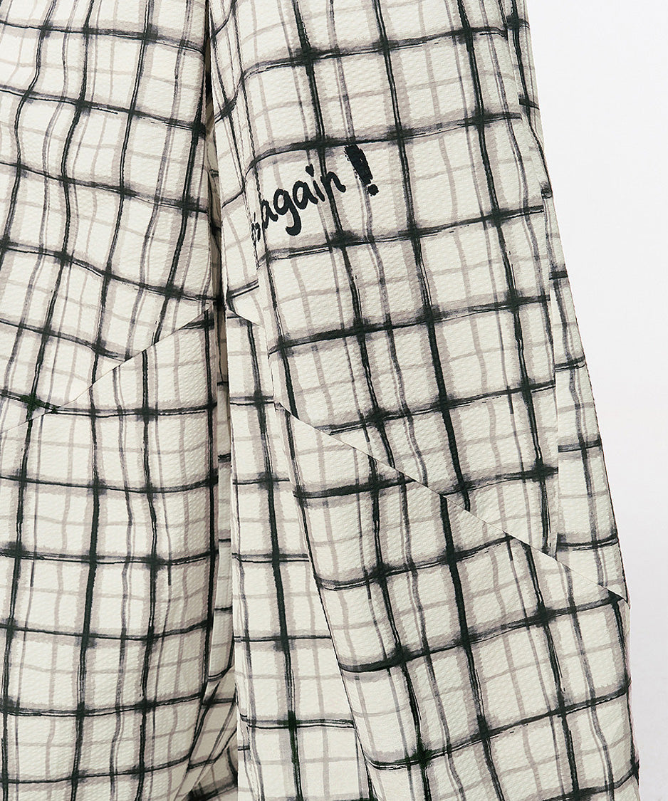 Grid Sketch Pants