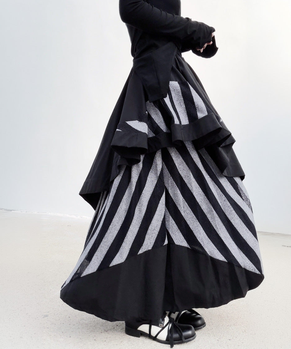 Glyph Cascade Skirt