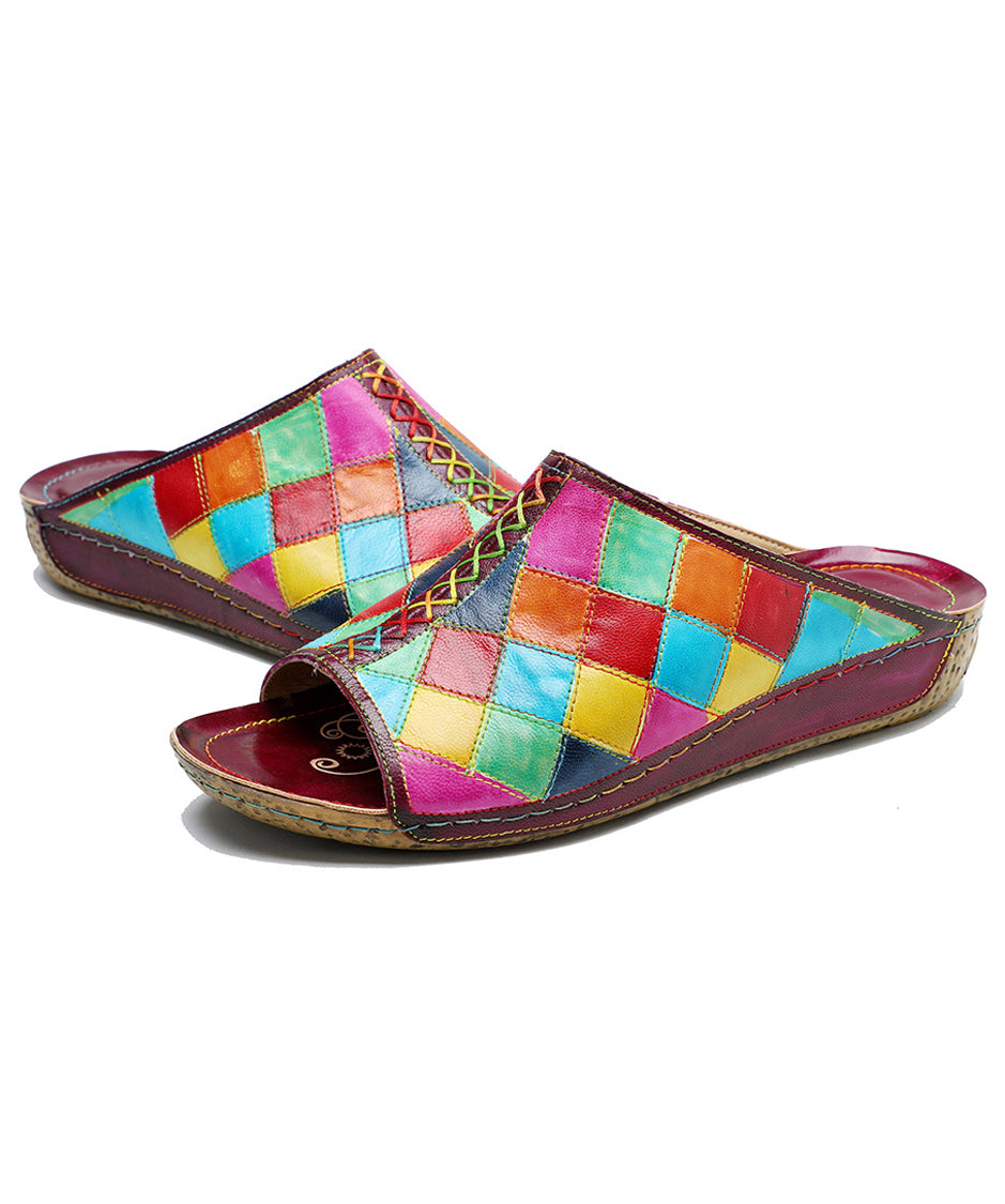 Color Block Sandals