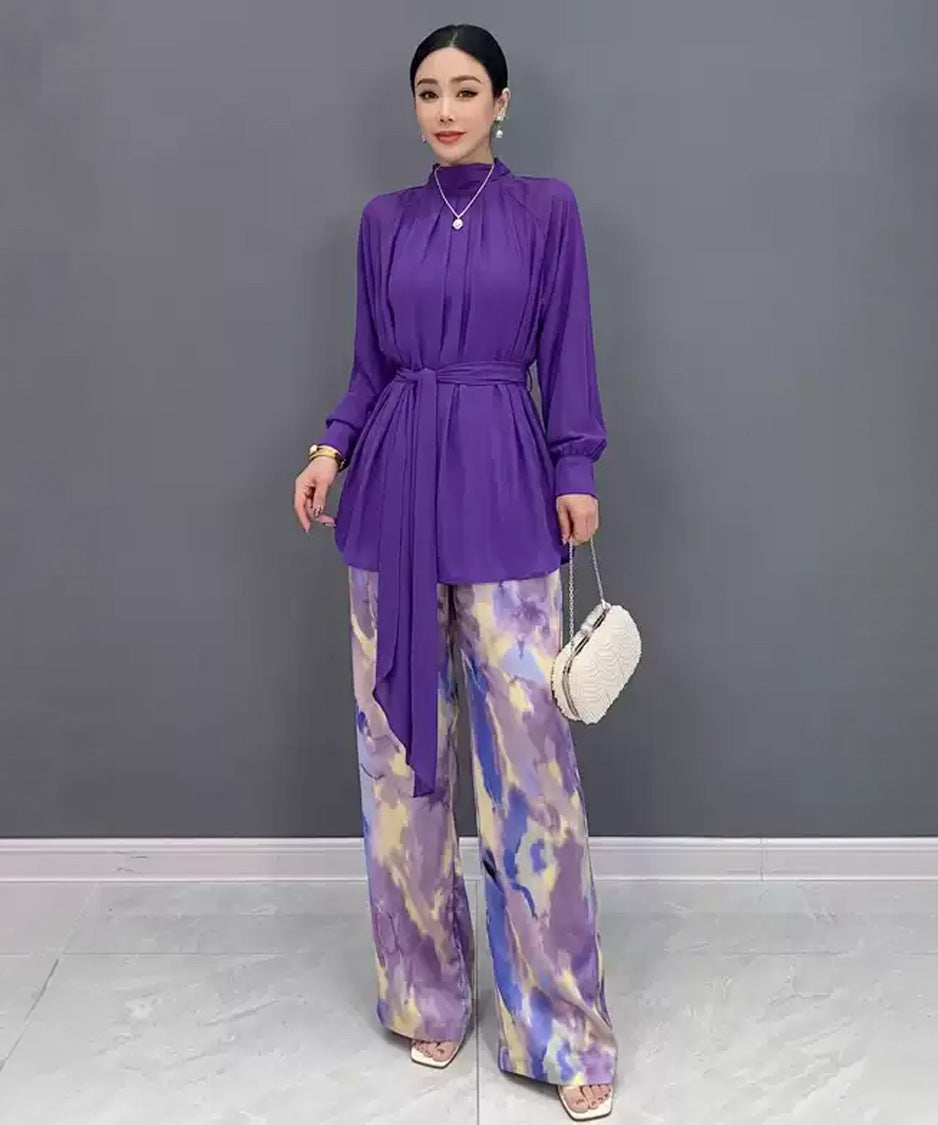 Sheer Ribbon Blouse