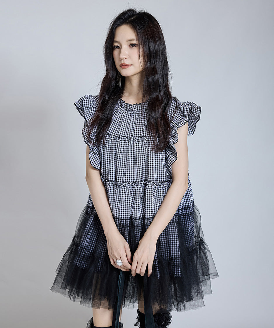 Flutter Veil Dress