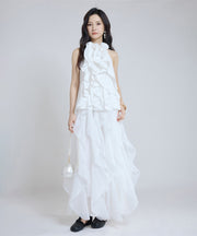 Skirt / White / One size