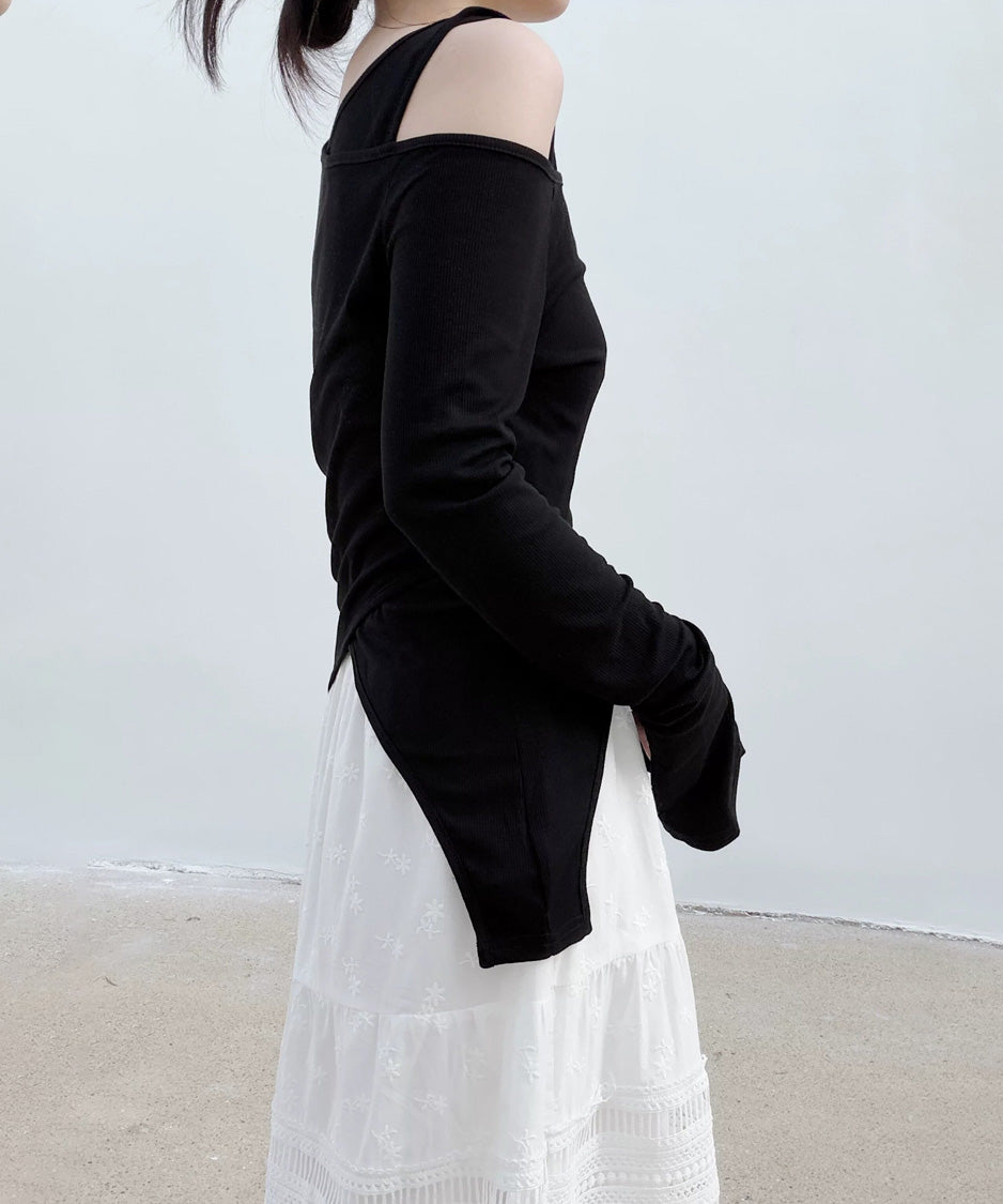 Layered Strap Long Top