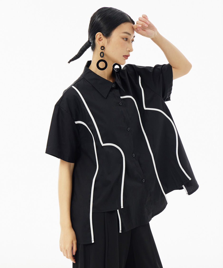 Orbit Panel Blouse