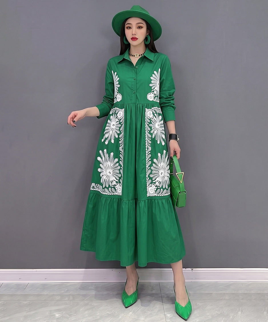 Floral Tapestry Dress
