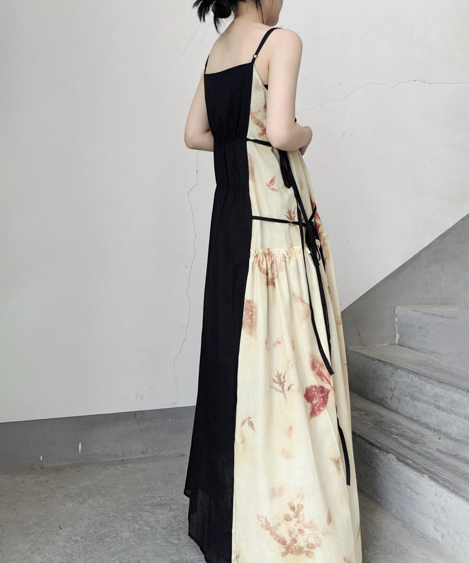 Layered Botanical Dress