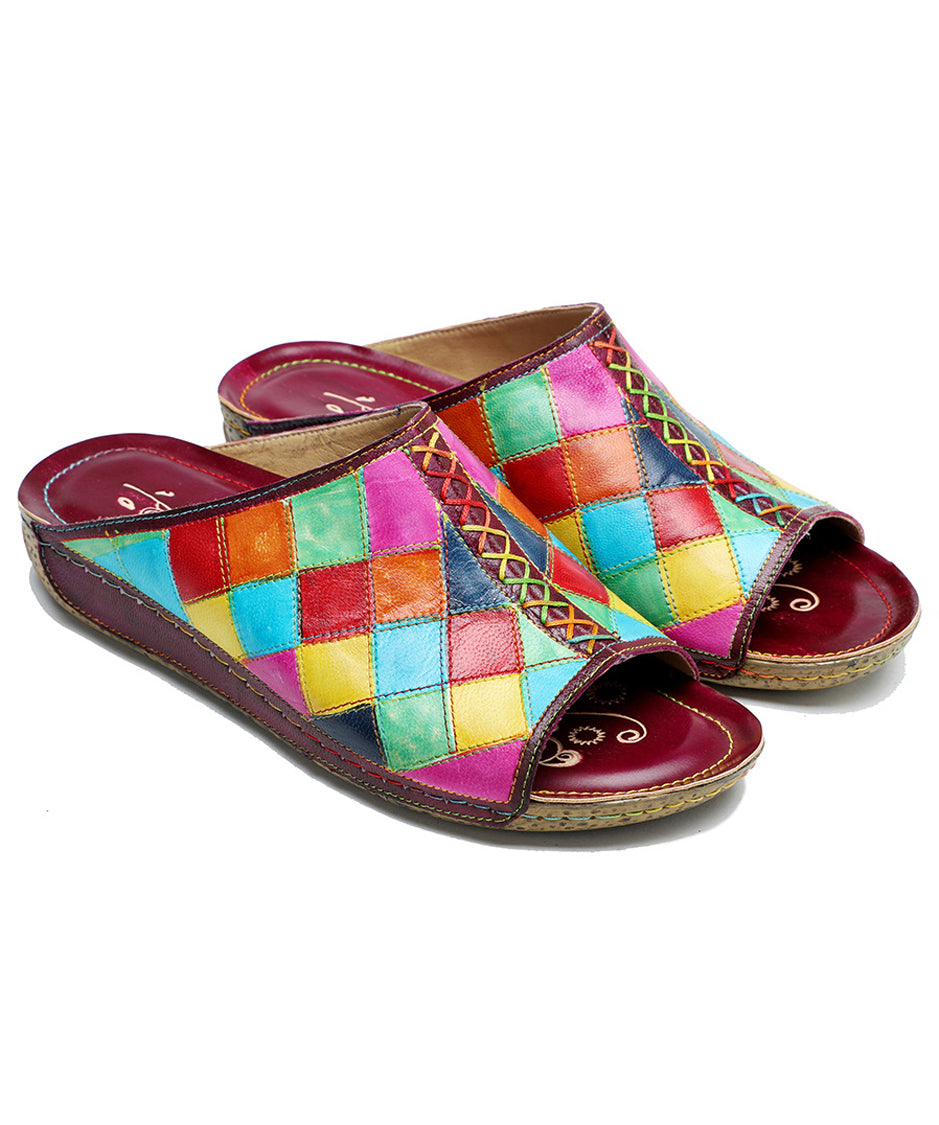 Color Block Sandals