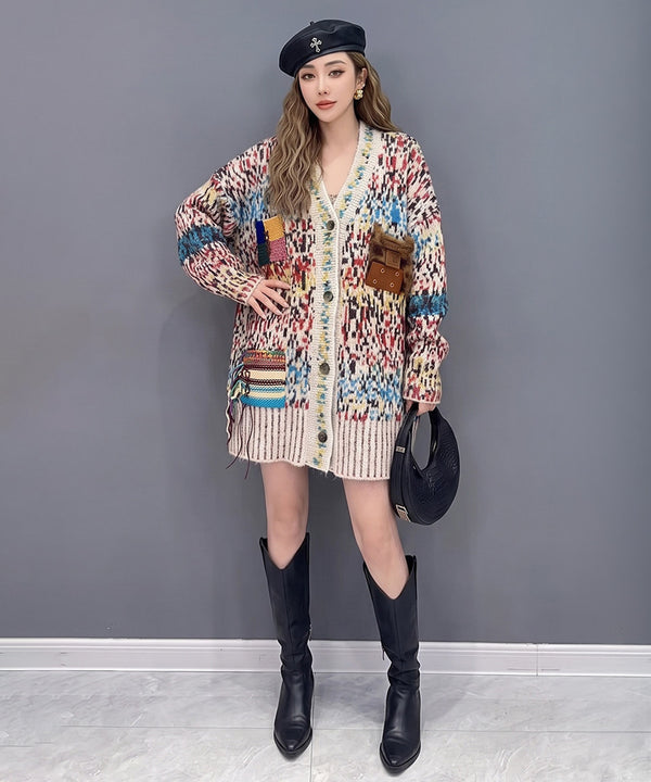 Mosaic Pocket Cardigan