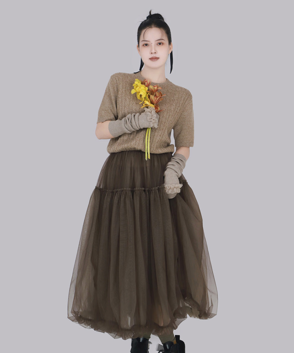 Avelisse Ruffle Gloves
