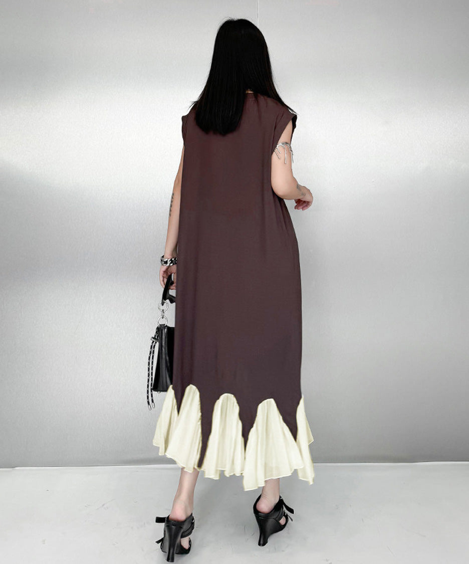 Petal Rhythm Long Dress