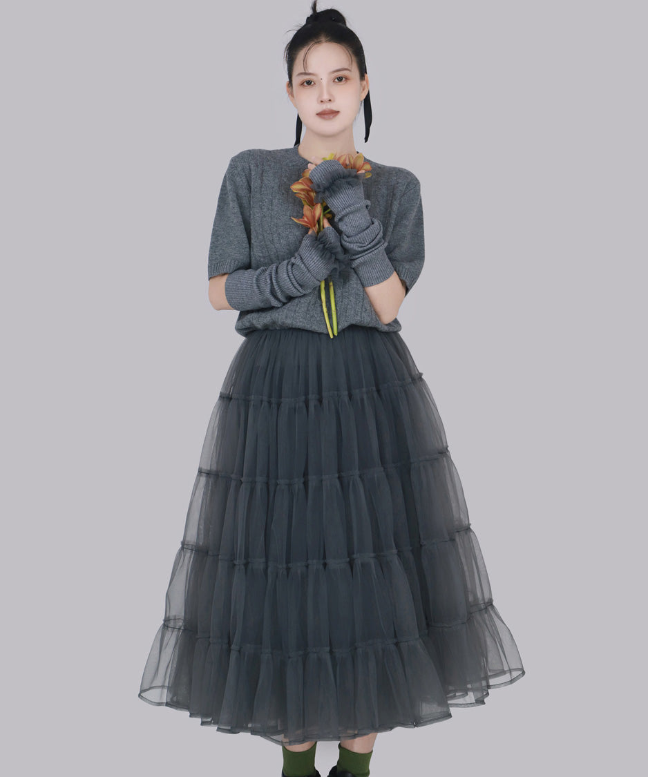 Avelisse Ruffle Gloves