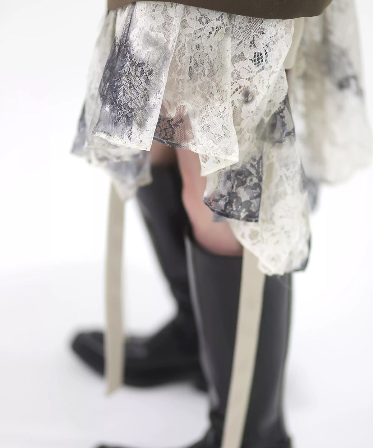 Layered Tie Skirt