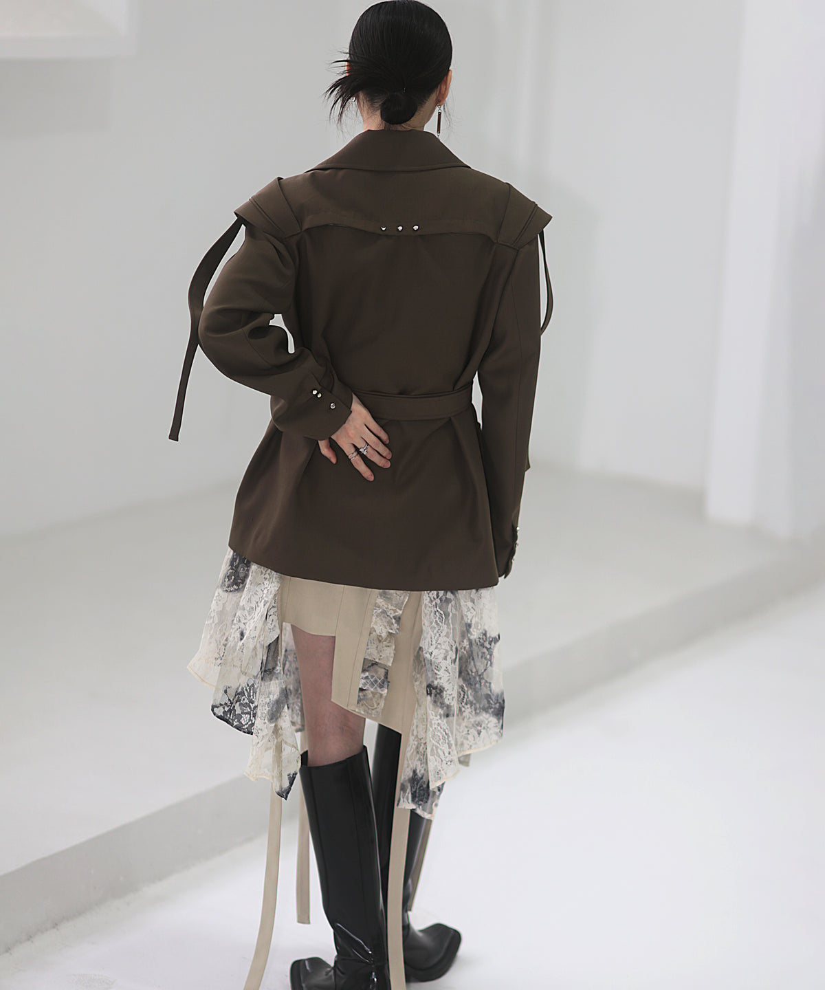 Layered Tie Skirt