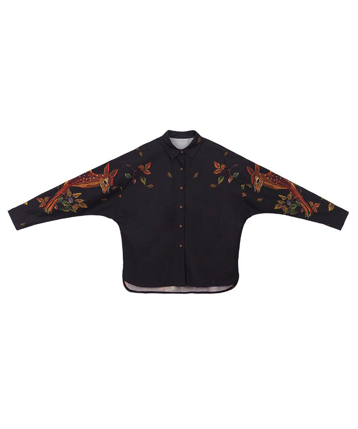 Deer Print Blouse