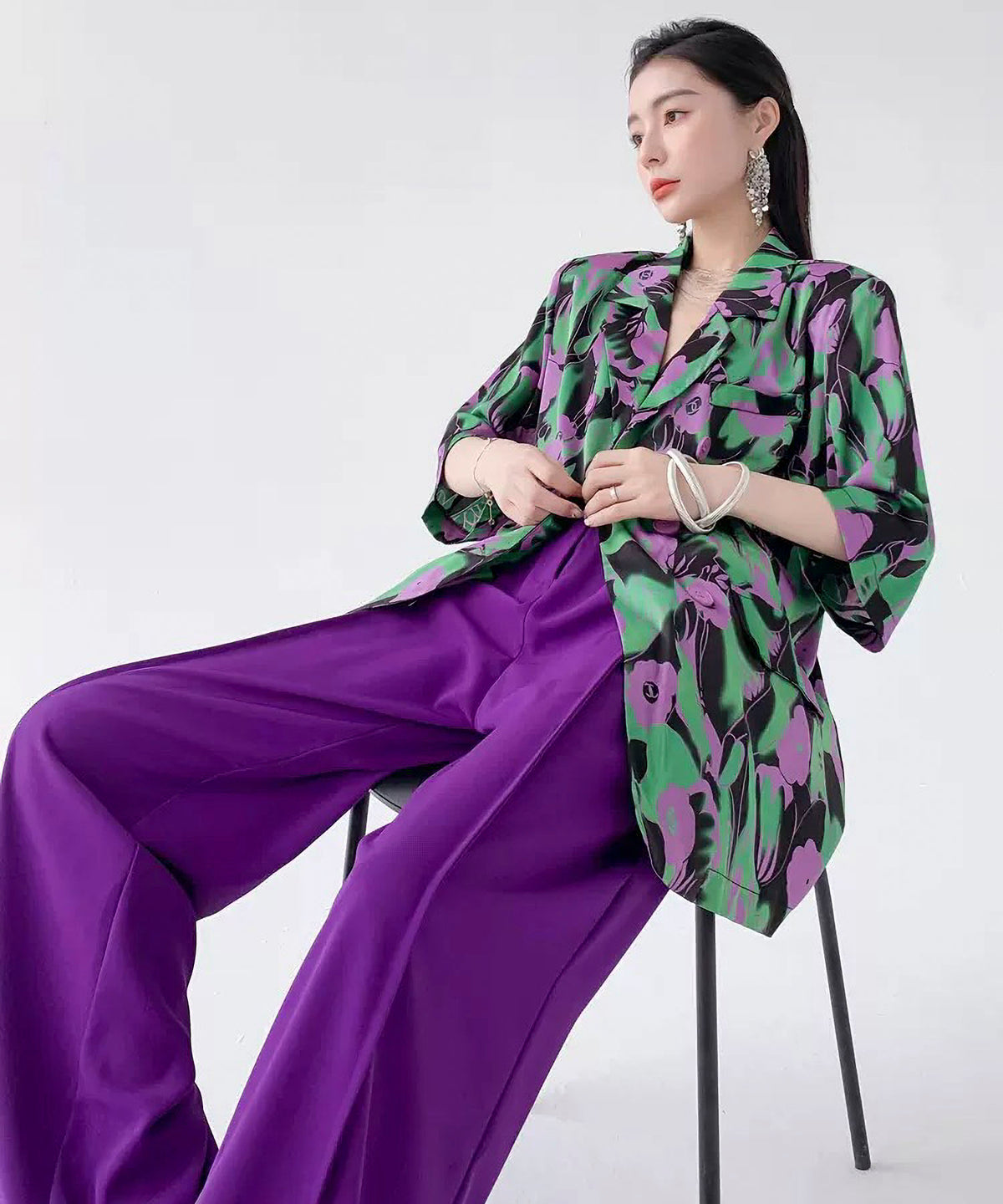 Tuck Wide Pants