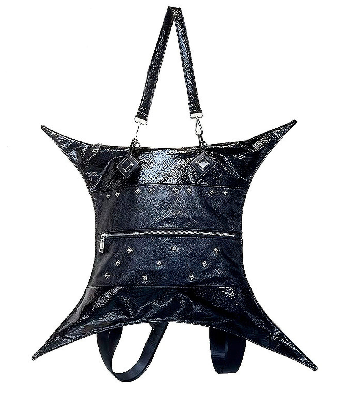Zipper Square 2way Bag