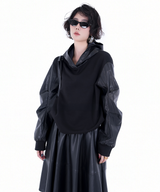 Contrast Sleeve Hoodie