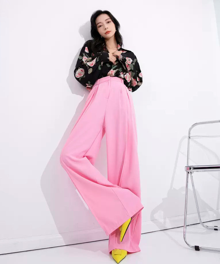 Tuck Wide Pants