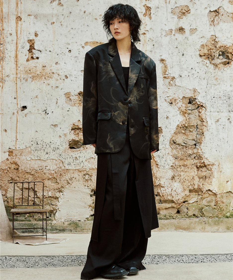 Wrap Skirt &amp; Wide Pants