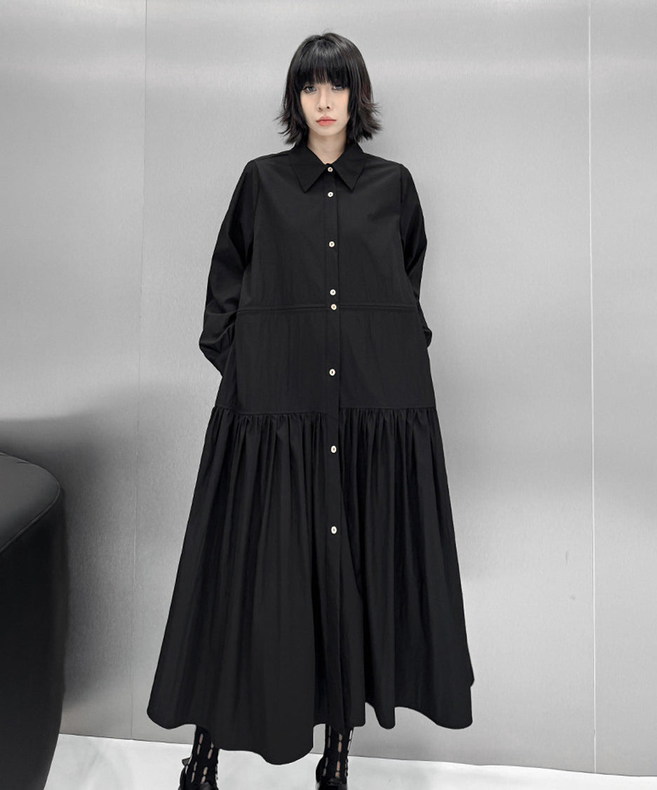 Gathered Switching Dress