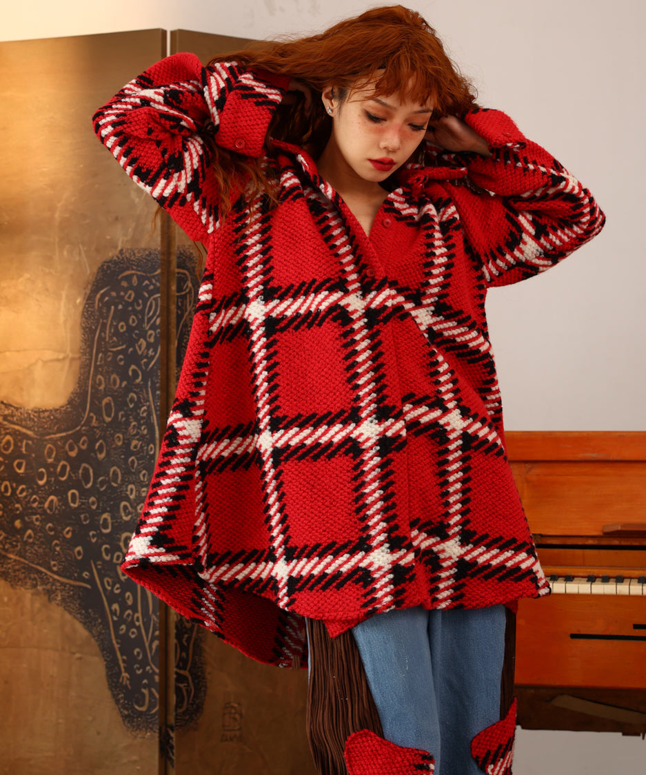 Antique Plaid Blouse