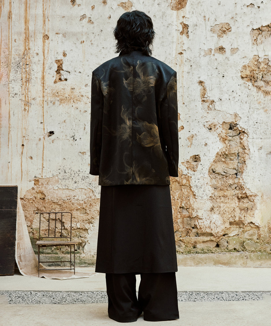 Printed Shiny Jacket