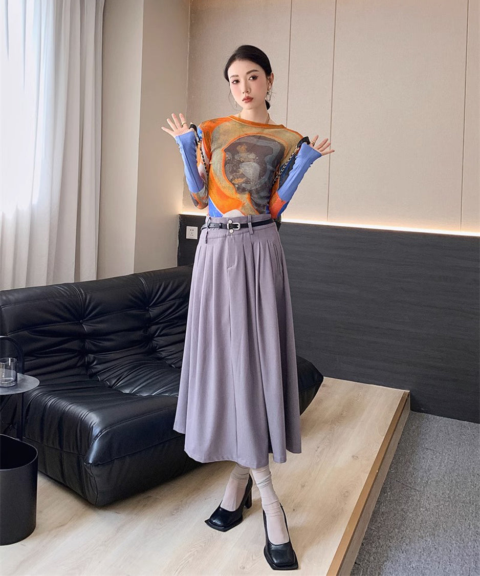 Graffiti Print Top