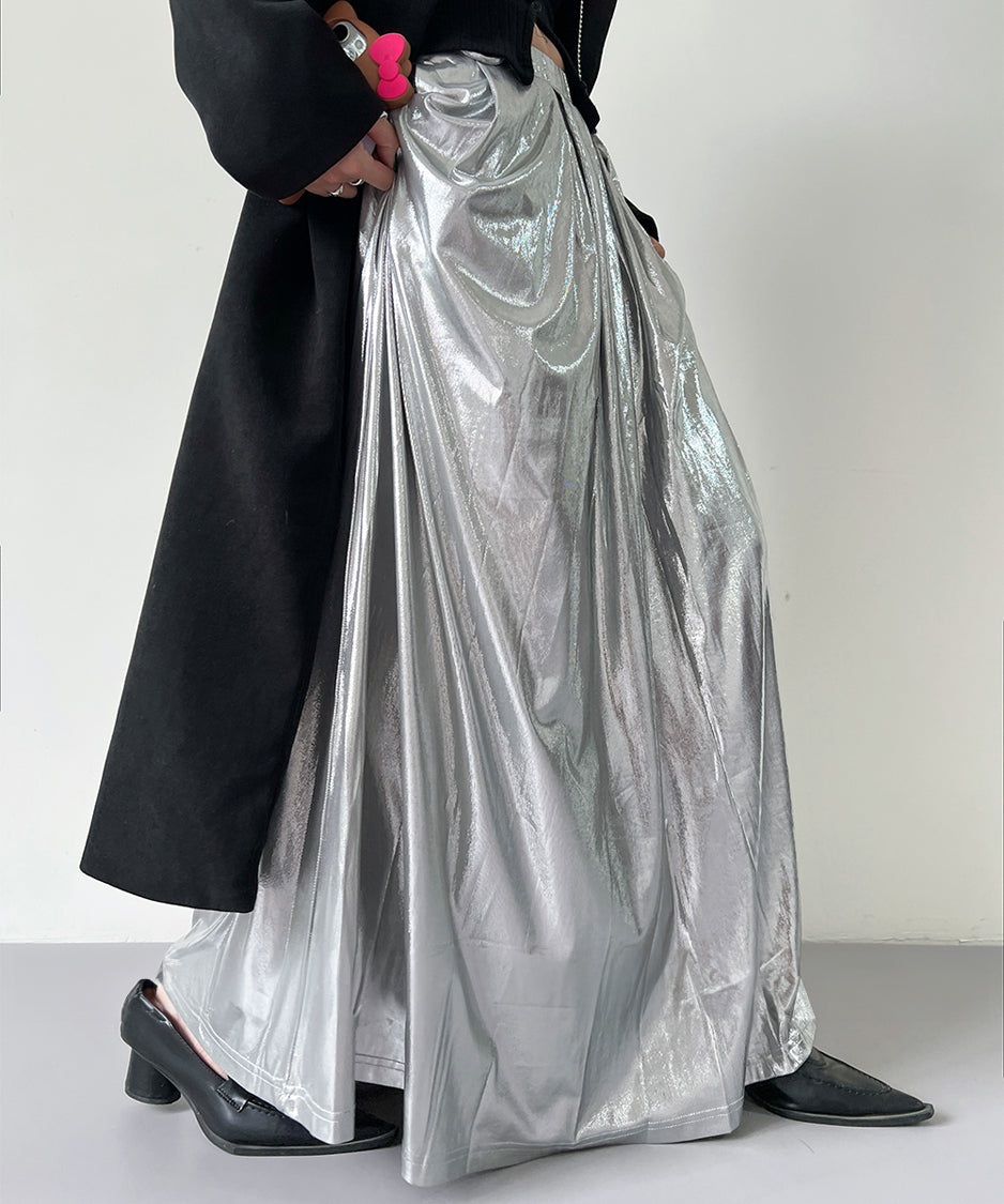 Shiny Flare Skirt