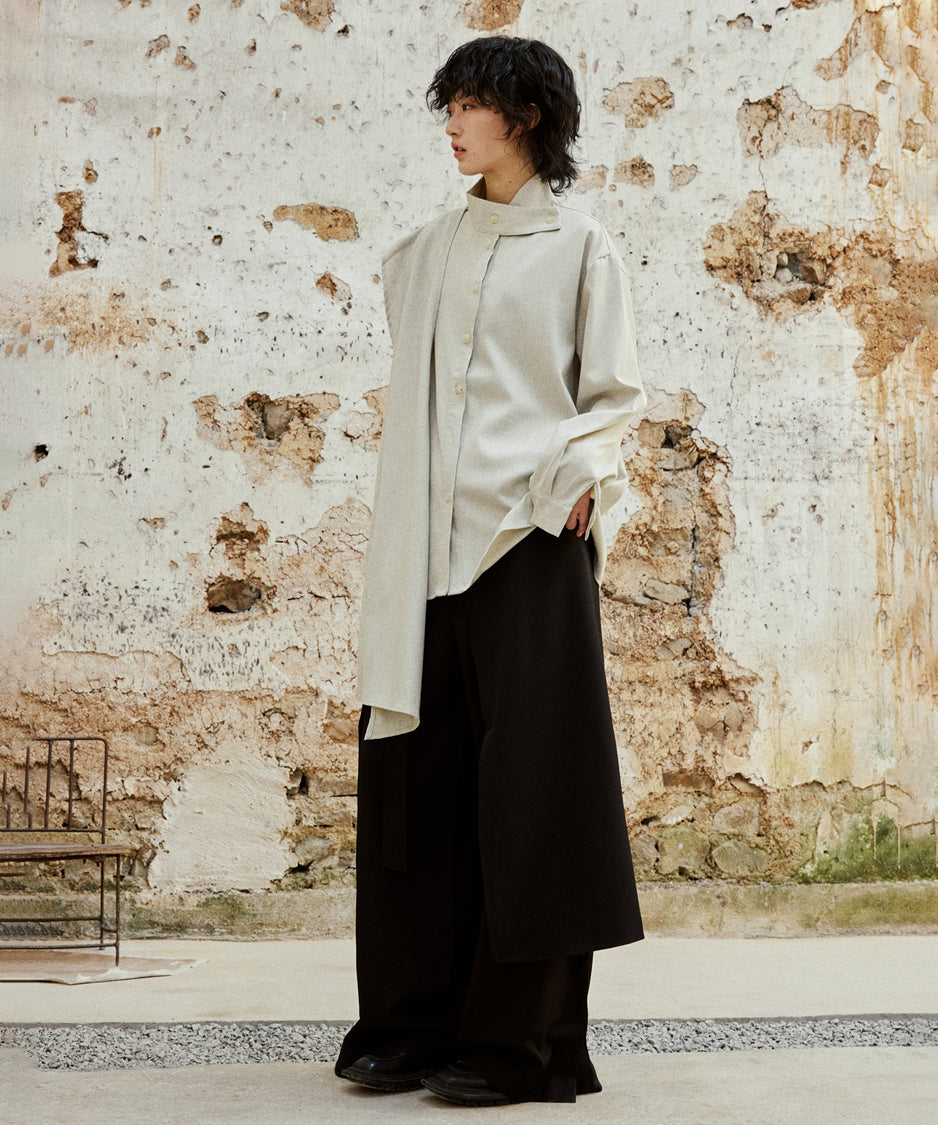 Wrap Skirt &amp; Wide Pants