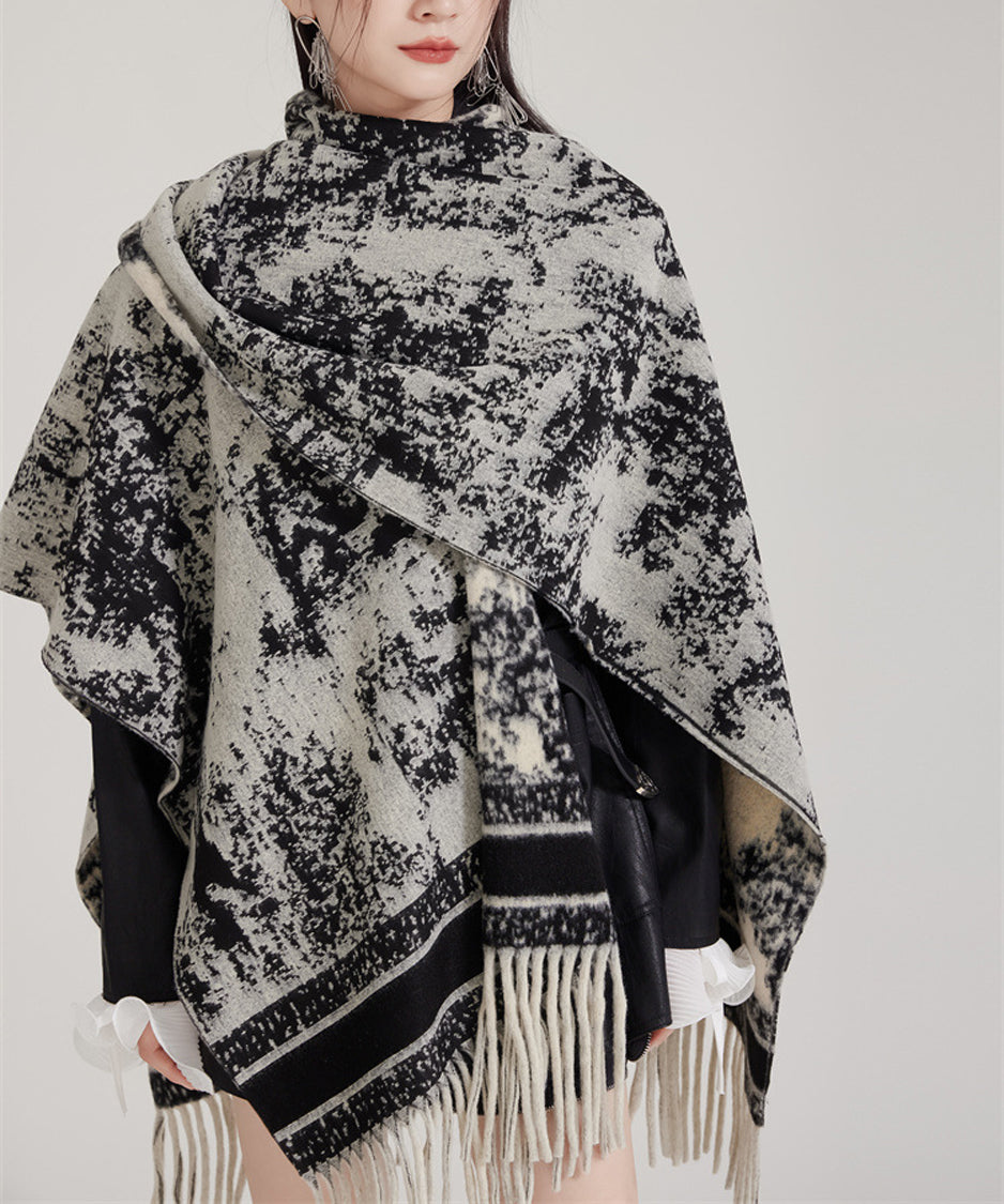 Ink Jacquard Stole