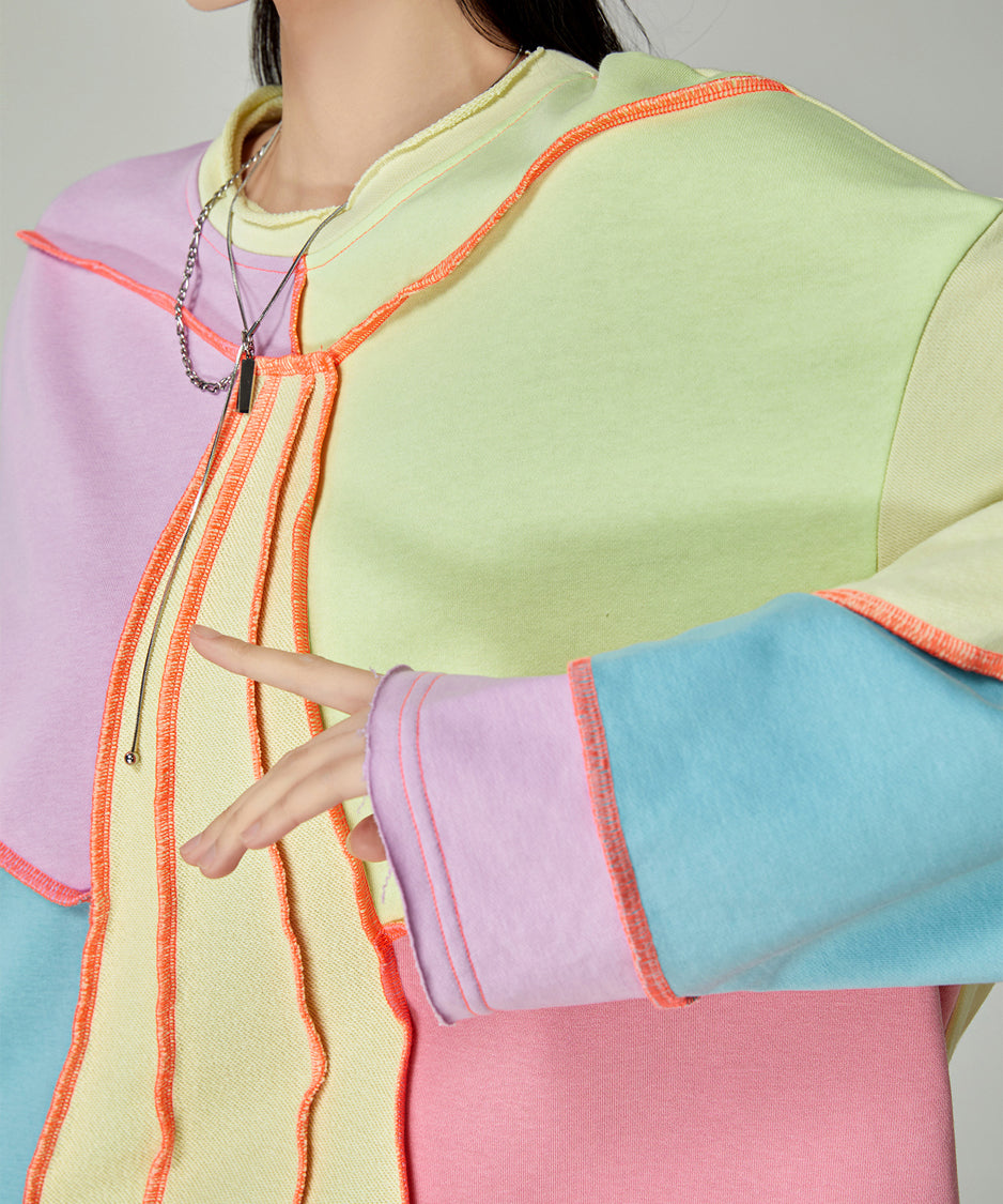 Color Patchwork Top