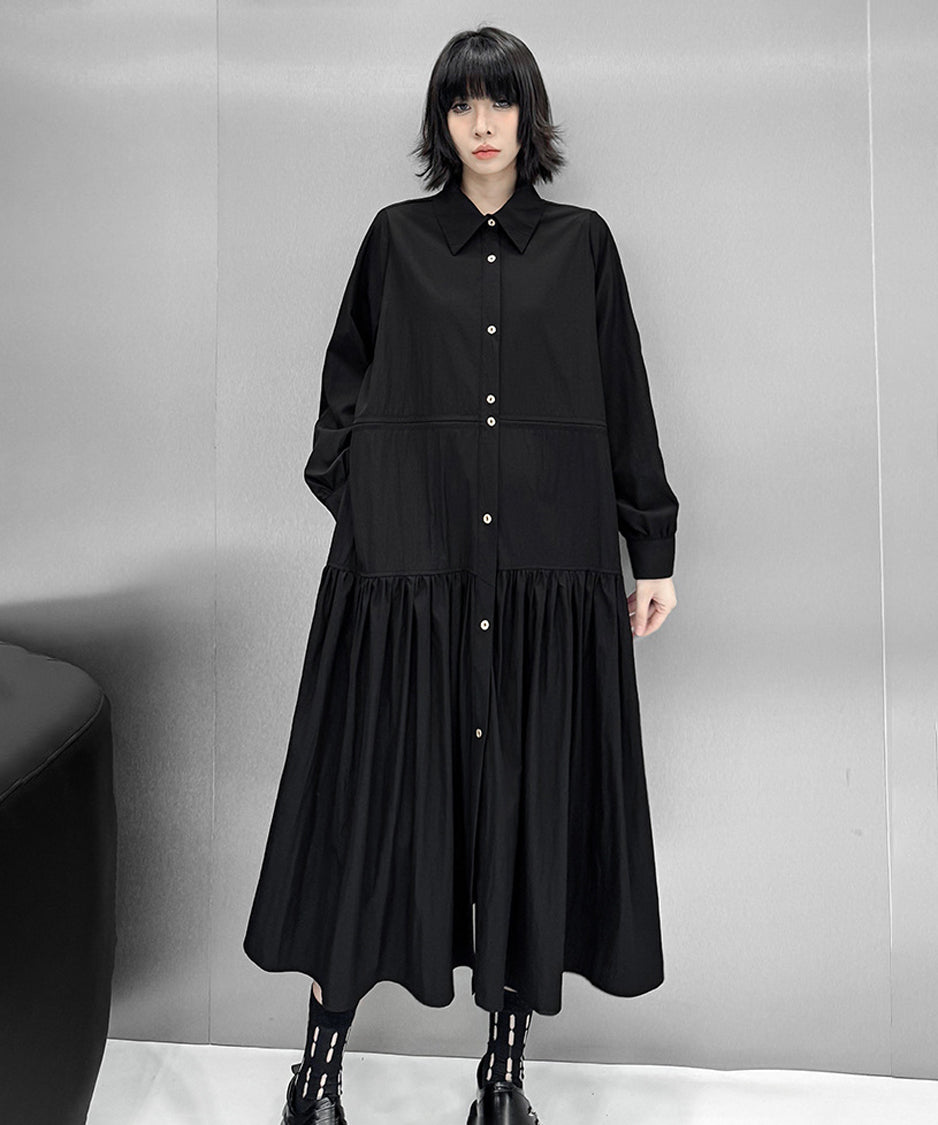 Gathered Switching Dress