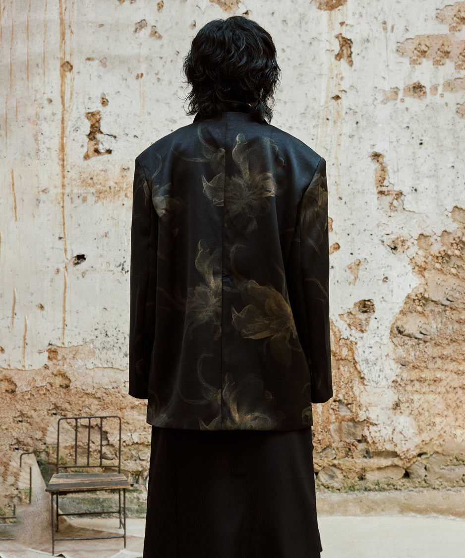Printed Shiny Jacket