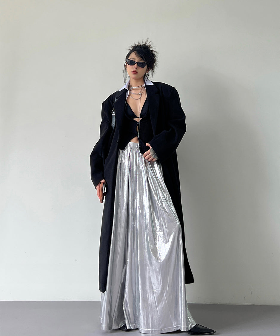 Shiny Flare Skirt
