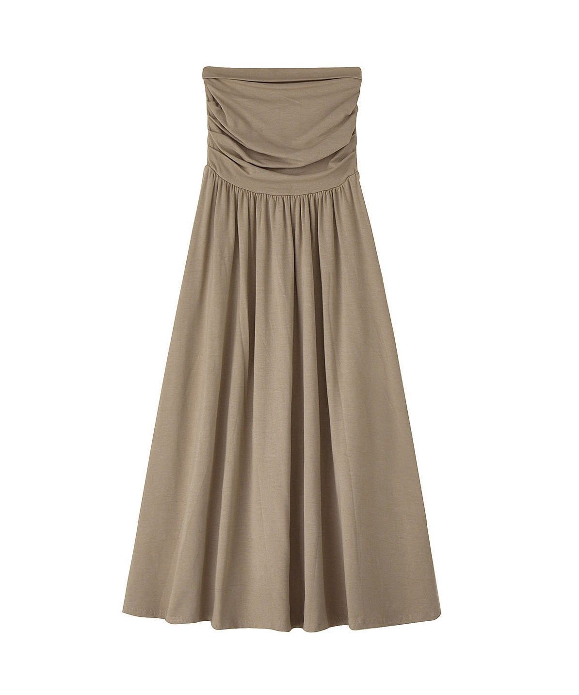 Bare Top Flare Dress