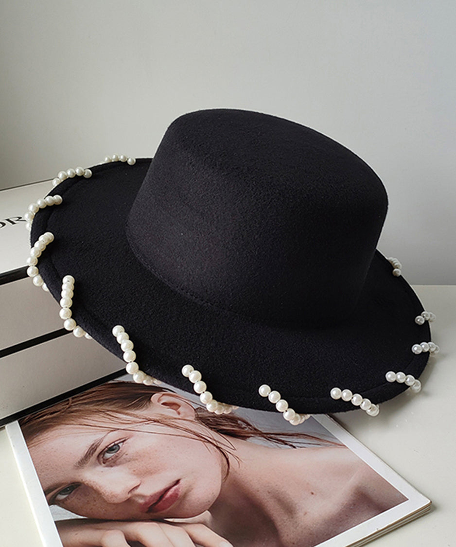 Pearl Border Hat