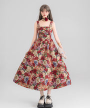 ロングドレス / Red / S