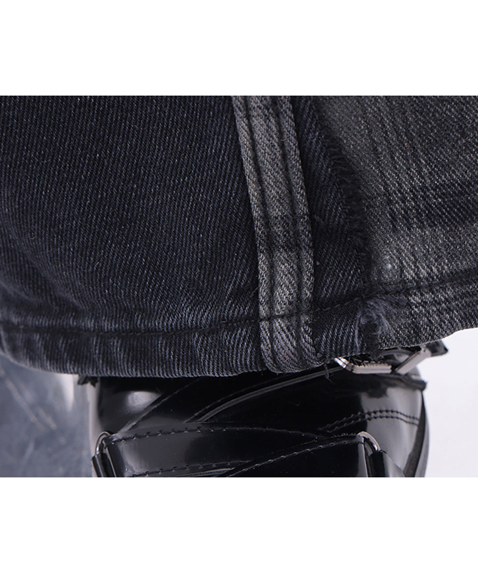 Plaid Switch Jeans