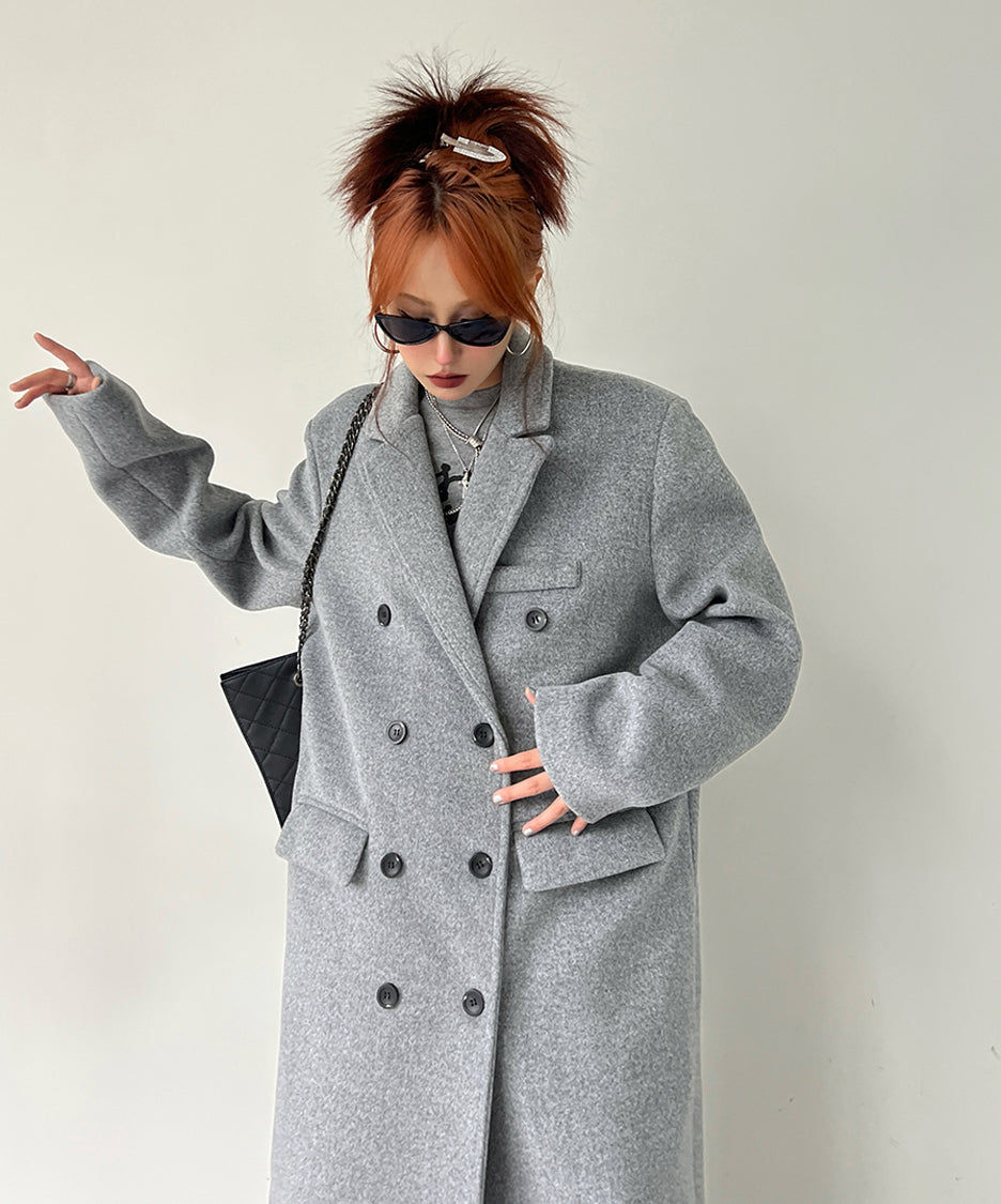 Double Button Chester Coat
