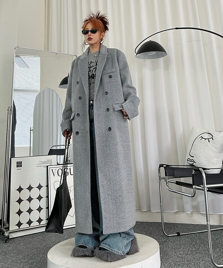 Double Button Chester Coat