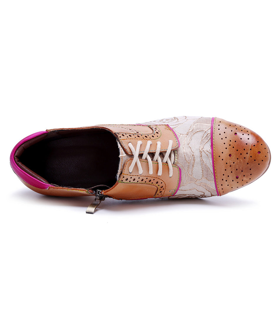 Rose Pattern Bootie