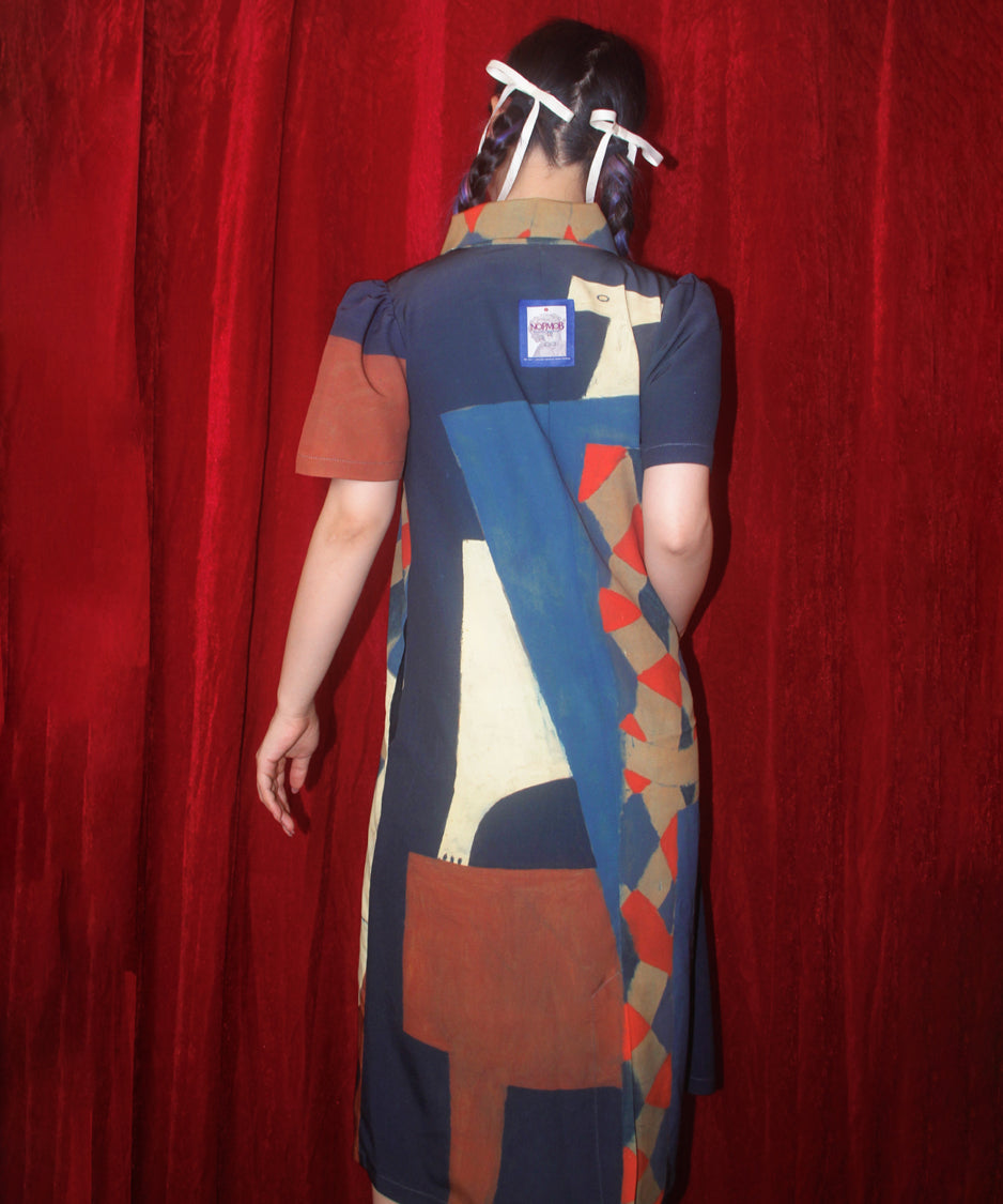 Geometric Retro Art Dress